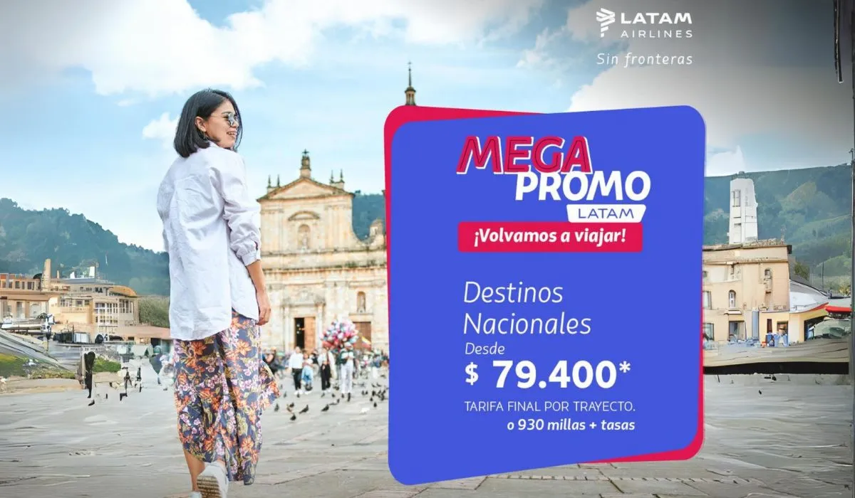 Aerolínea LATAM lanza la mega promo de febrero