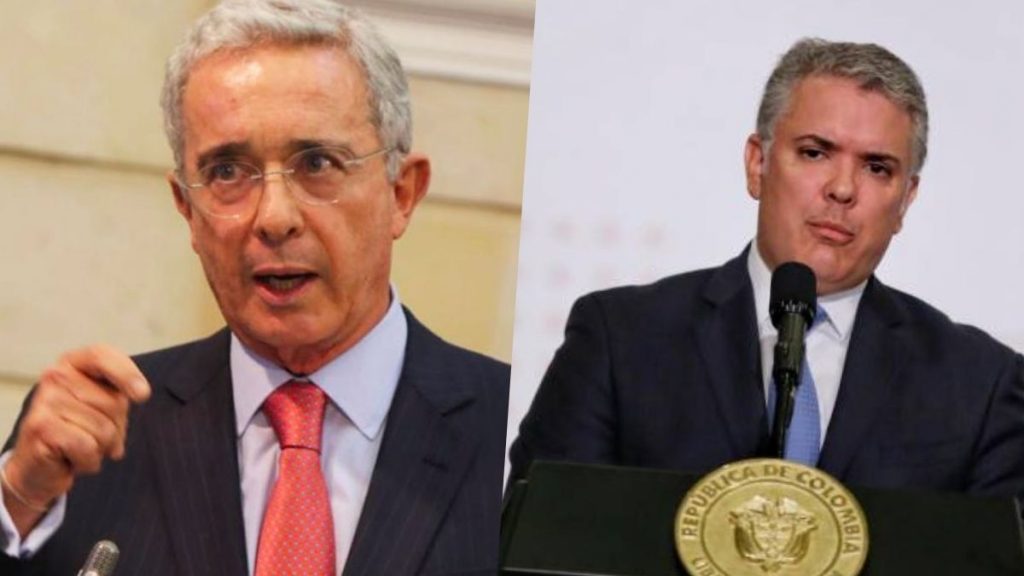 Álvaro Uribe Vélez Iván Duque toque de queda