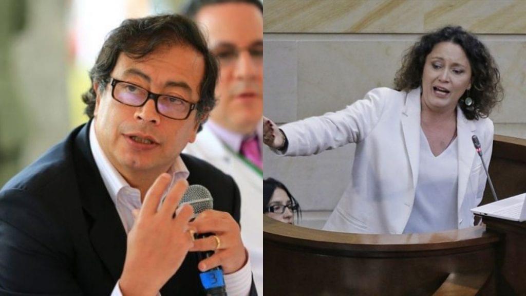 El odio de Angélica Lozano por Gustavo Petro