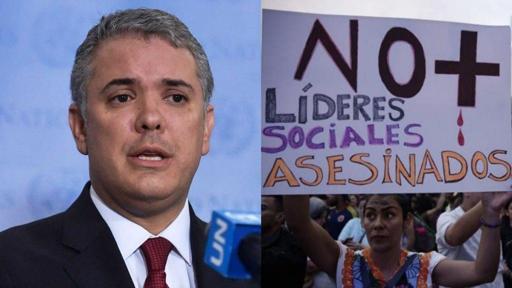 Iván Duque ocupado para asistir a diálogo con el Congreso sobre seguridad de líderes sociales