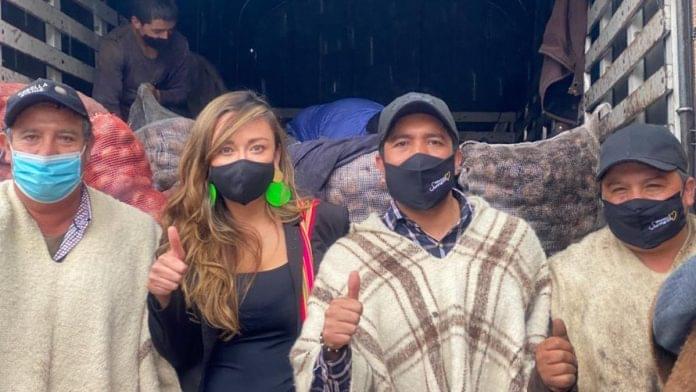 César Pachón y Katherine se la juegan por los campesinos colombianos