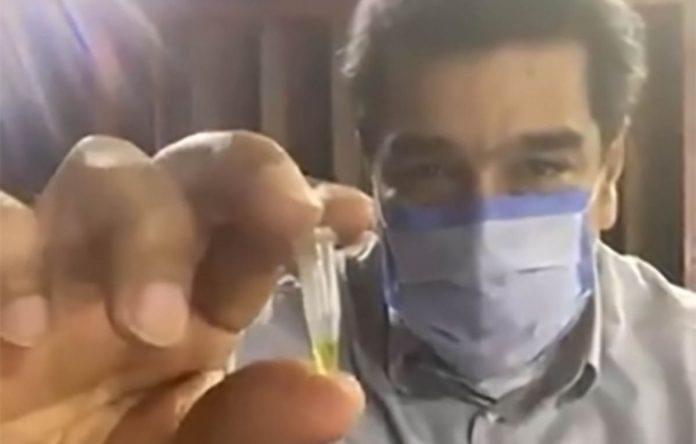 La payasada de Maduro al presentar la molécula que elimina 100% al coronavirus