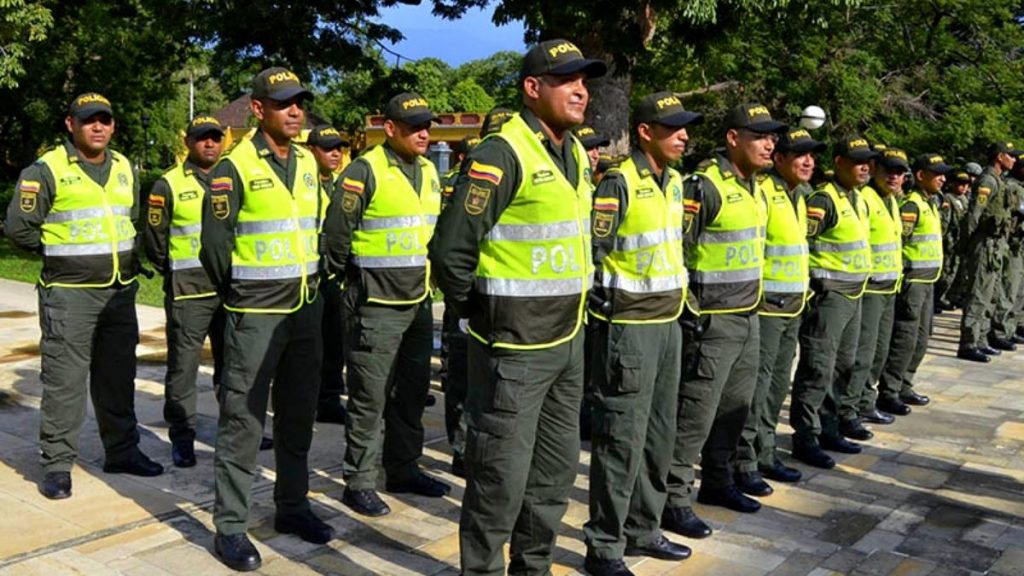 Patrulleros de la Policía Nacional