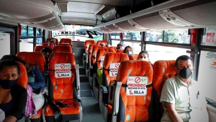 Vehículos de transporte público en Colombia