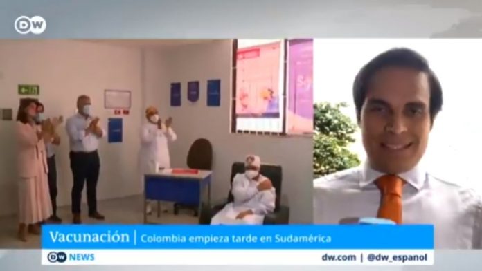 DW reporta ante el mundo la fracasada jornada de vacunación de Colombia