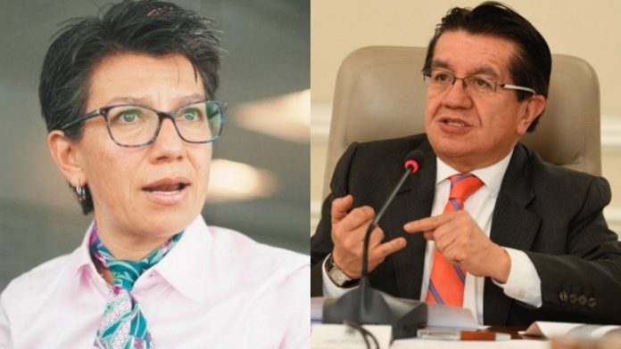 Nueva discusión entre Claudia López y el Ministro de Salud