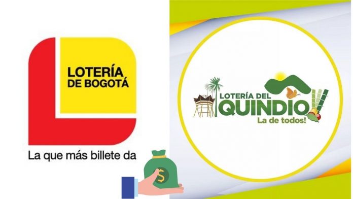 Resultados de la Lotería de Bogotá y Lotería del Quindío