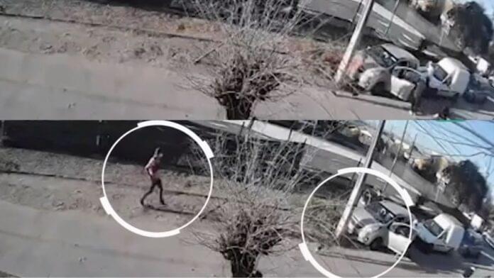 Madre entrega a su hijo por robo de auto a mujer que hacía delivery Foto Meganoticias