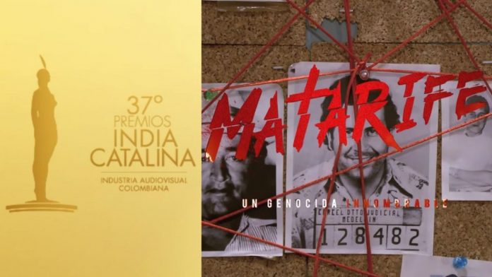 Seguidores de la serie Matarife votan en los Premios India Catalina