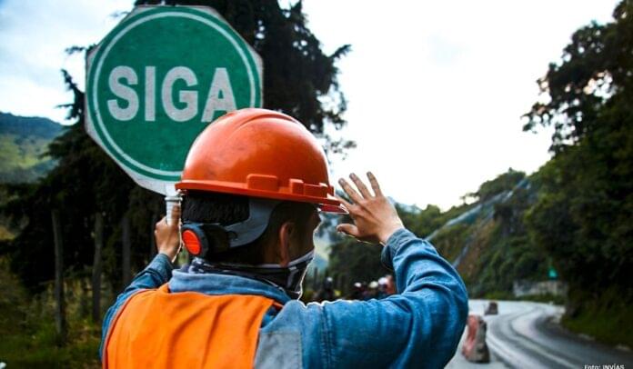 INVÍAS realiza cierre temporal nocturno del corredor Calarcá - Cajamarca para realizar trabajos de reforzamiento de taludes y brindar seguridad sobre la vía