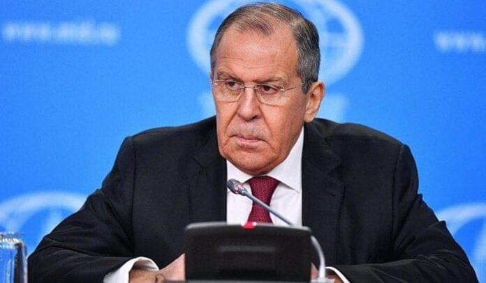 Ministro de exteriores ruso Serguéi Lavrov