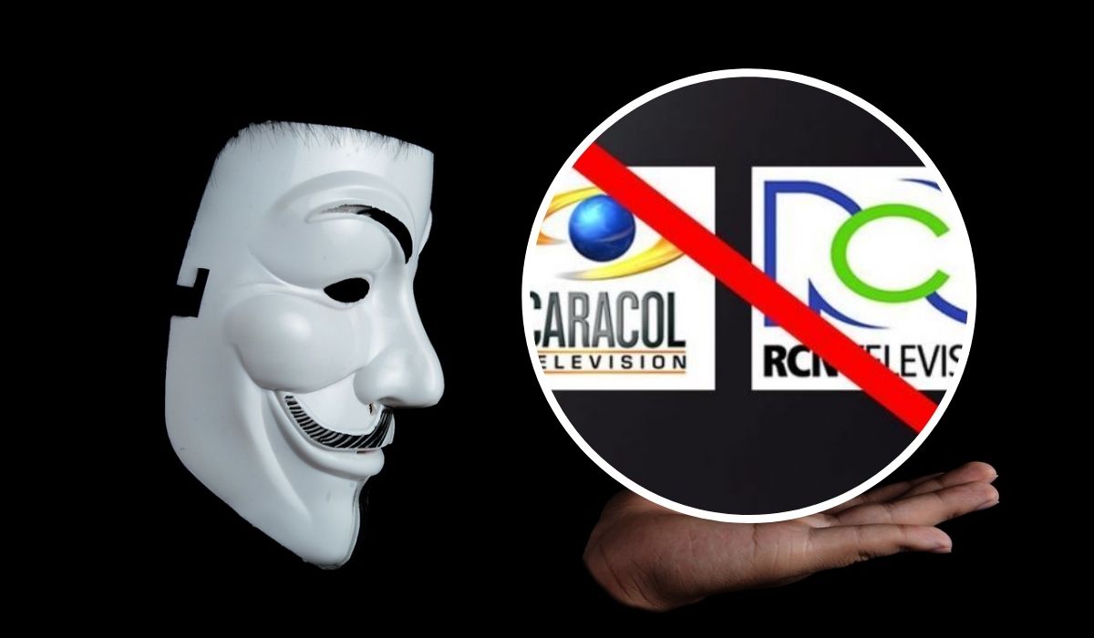 Anonymous atacará a Caracol y RCN