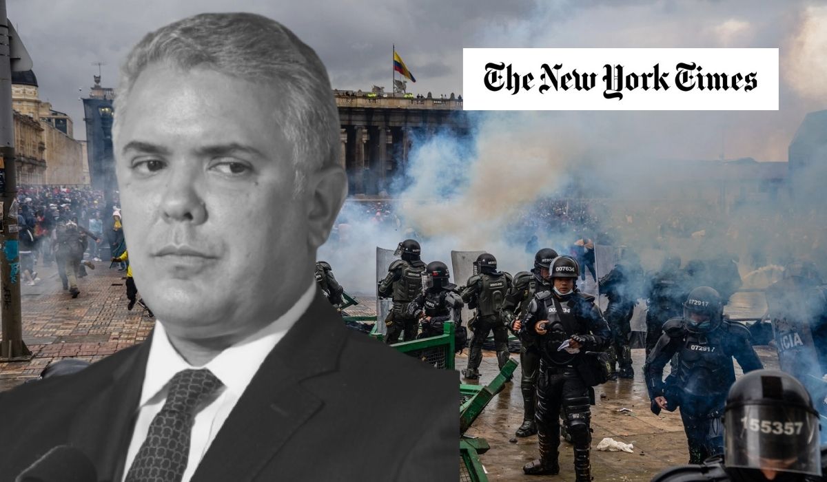 The New York Times sobre las protestas en Colombia