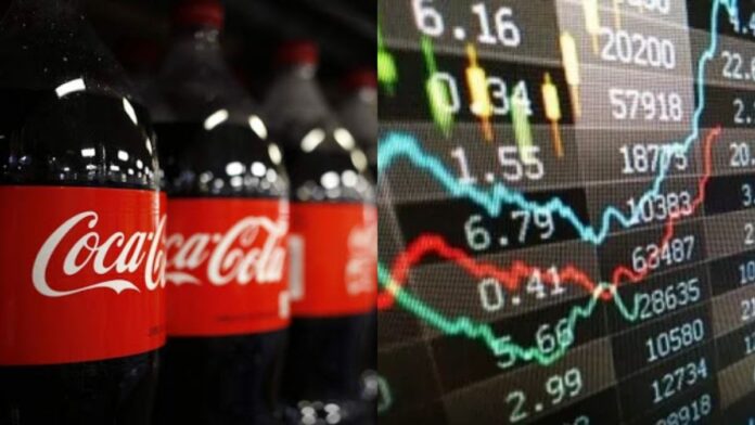 Cae valor de la Coca Cola en la bolsa