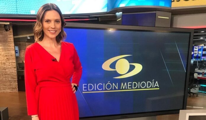 Catalina Gómez, presentadora de Noticias Caracol