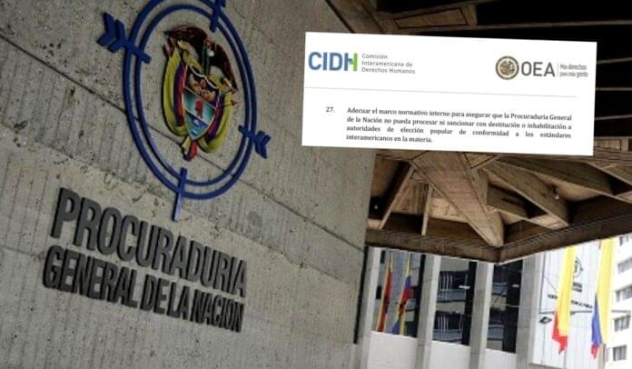 CIDH sobre reforma a la Procuraduría