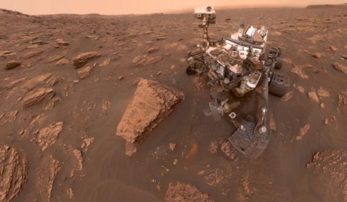 El rover Curiosity de la NASA ha estado tomando muestras de rocas y minerales en el planeta