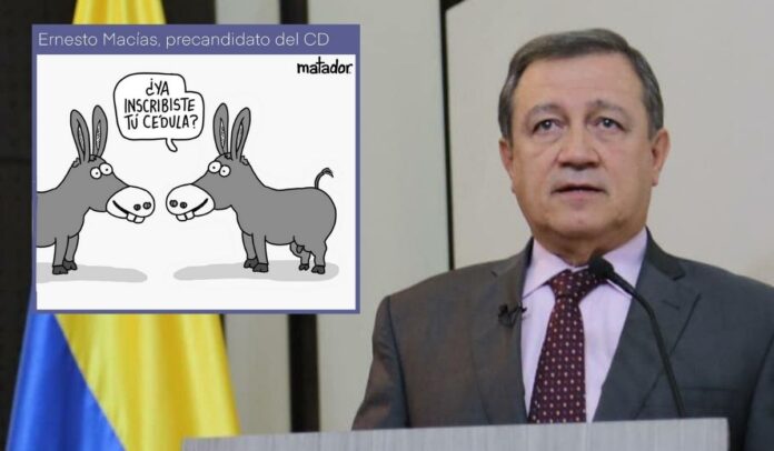 Ernesto Macías, el burro del Centro Democrático