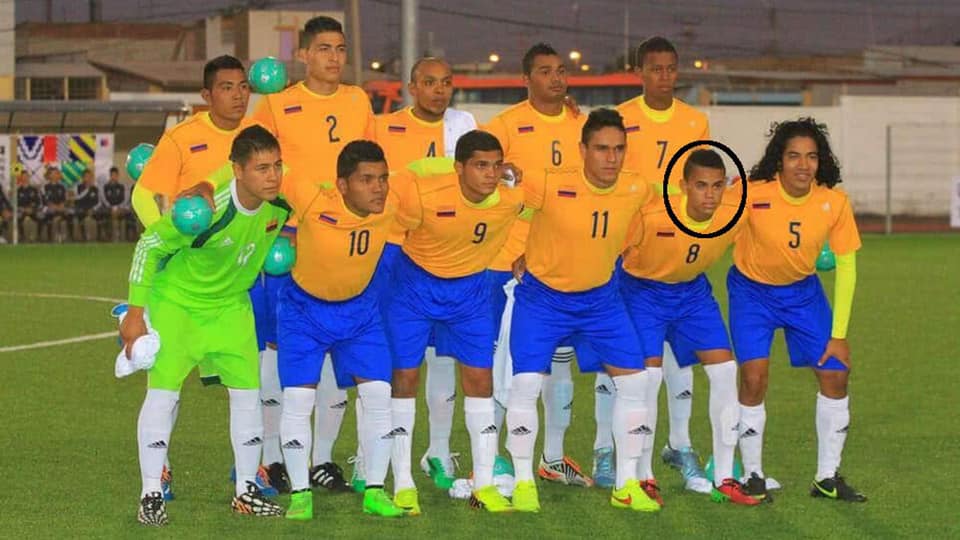 Luis Díaz en la Selección Colombia Indígena