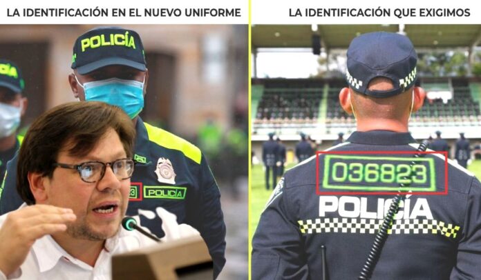 Diego Cancino exige nueva identificación para policías