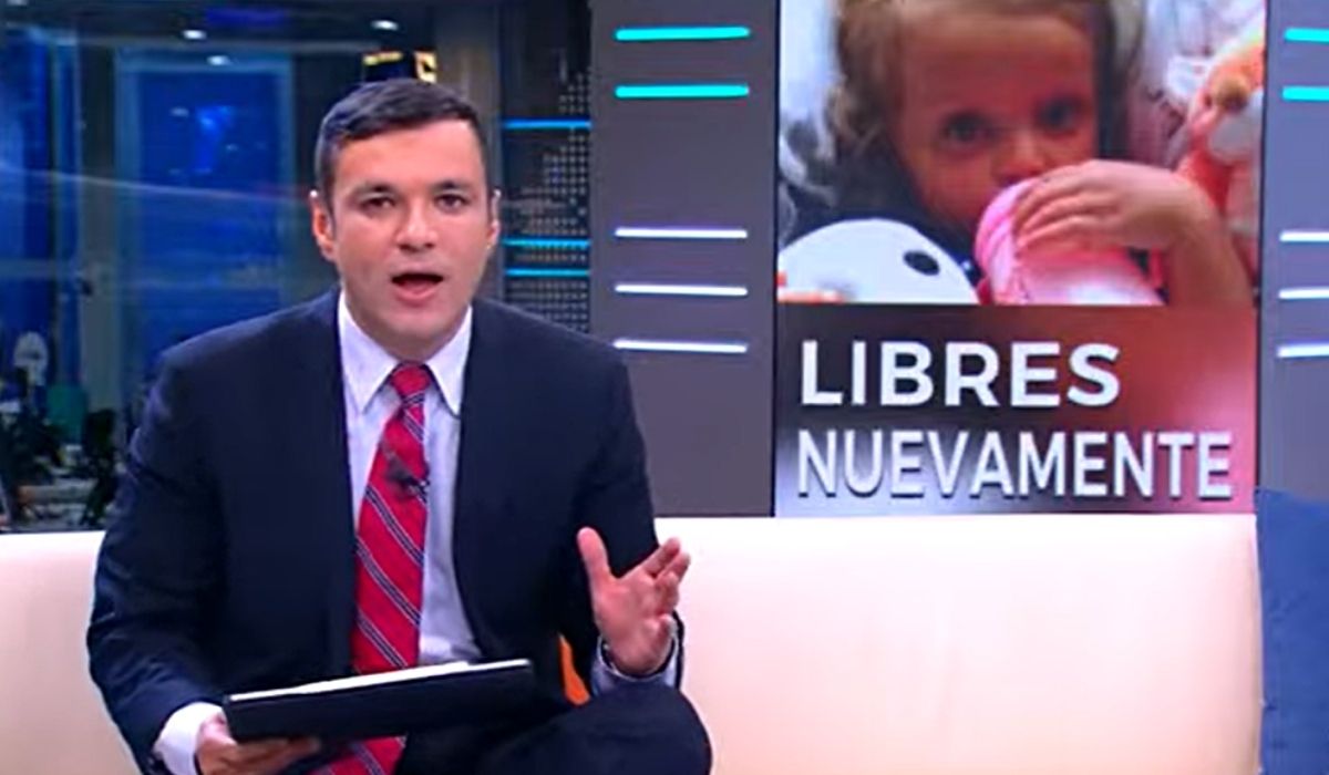 Juan Diego Alvira presentó la primera emisión del noticiero