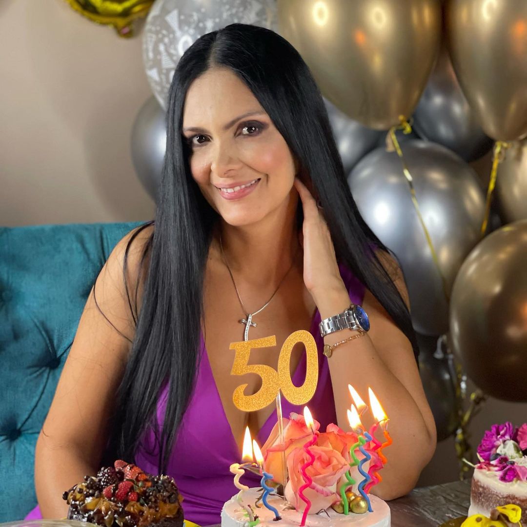 Marcela Posada cumplió 50 años el 10 de febrero de 2021