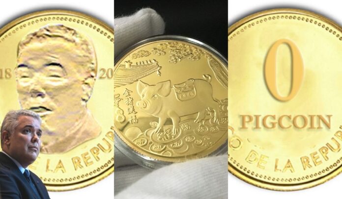 Burlas por monedas de oro de Iván Duque