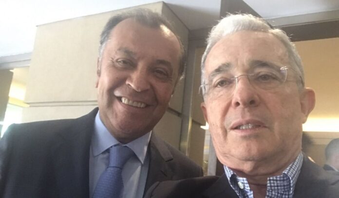Gracias Embajador Álvaro Pava por su magnífica tarea en Argentina en representación del Pte Duque y de Colombia, dice Uribe