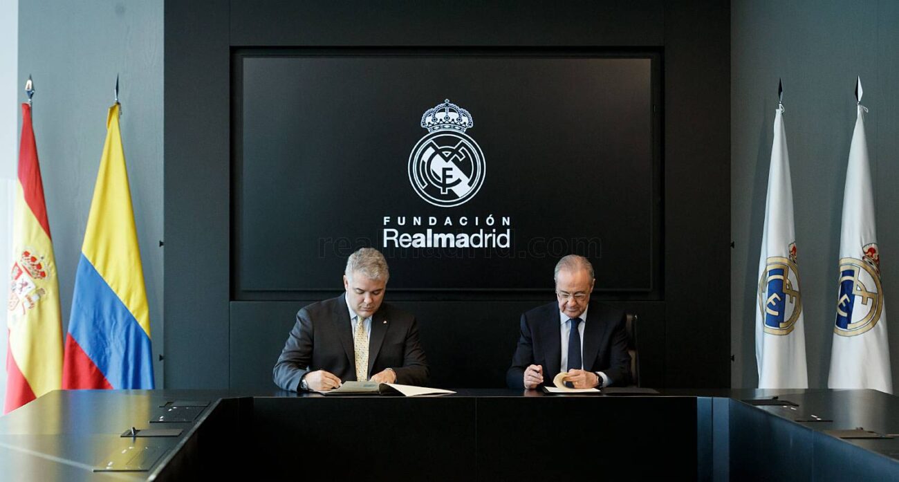 La Fundación Real Madrid desarrolla proyectos en Colombia desde 2008.