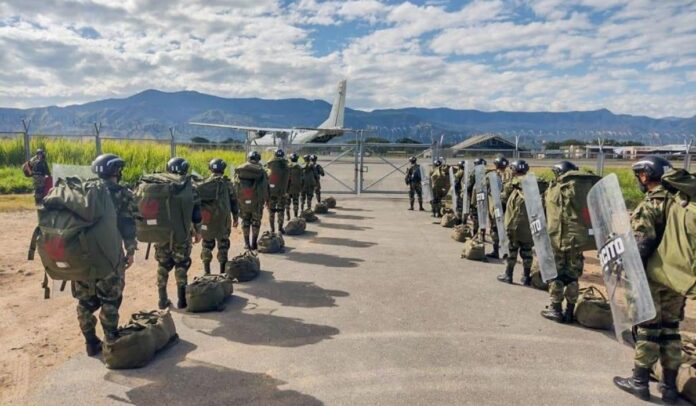 Miembros del Ejército Nacional pertenecientes a una banda delincuencial