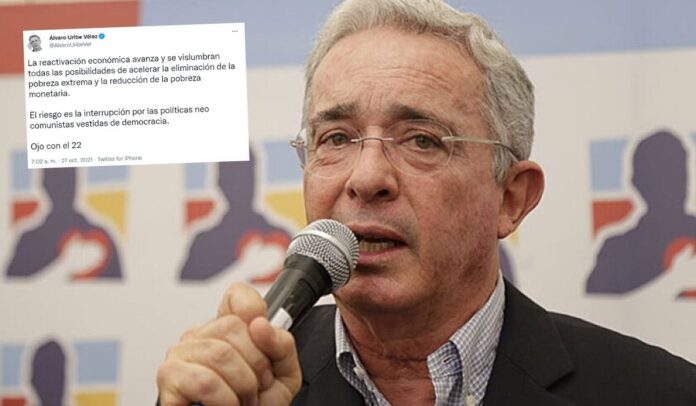 Uribe habla sobre políticas neocomunistas