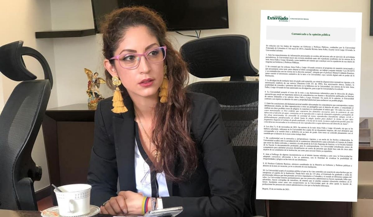 Exigen renuncia de Jennifer Arias por plagio