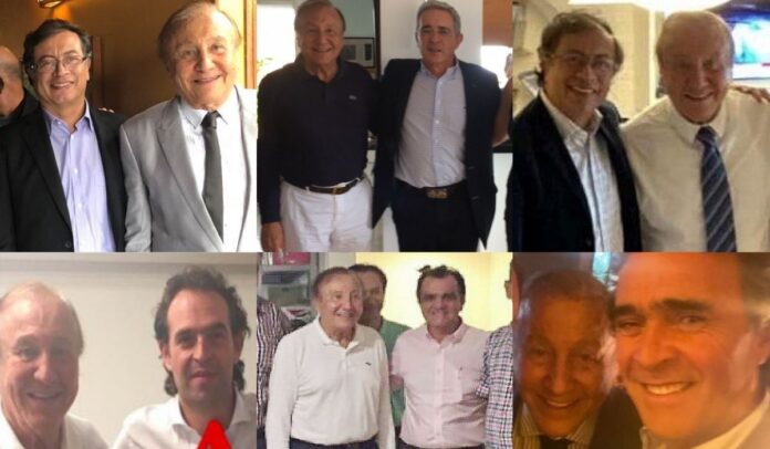 Las fotos de Rodolfo Hernández con los demás candidatos