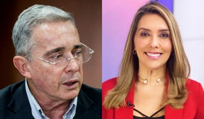Mónica Rodríguez sobre entrevistas a Uribe