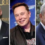 Los 3 hombres más ricos del mundo según Forbes, Elon Musk, Jeff Bezos y Bernard Arnault
