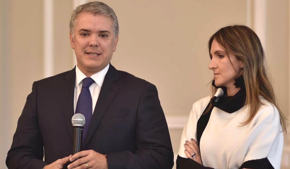 María Paula Correa e Iván Duque