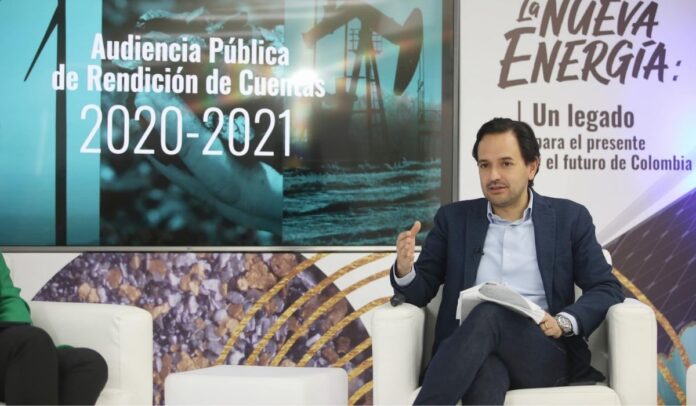 ministro de Minas y Energía, Diego Mesa