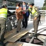 Peligro en los puentes de Bogotá