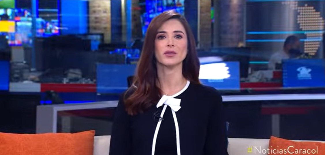 Alejandra Giraldo en la emisión del 15 de febrero de 2022