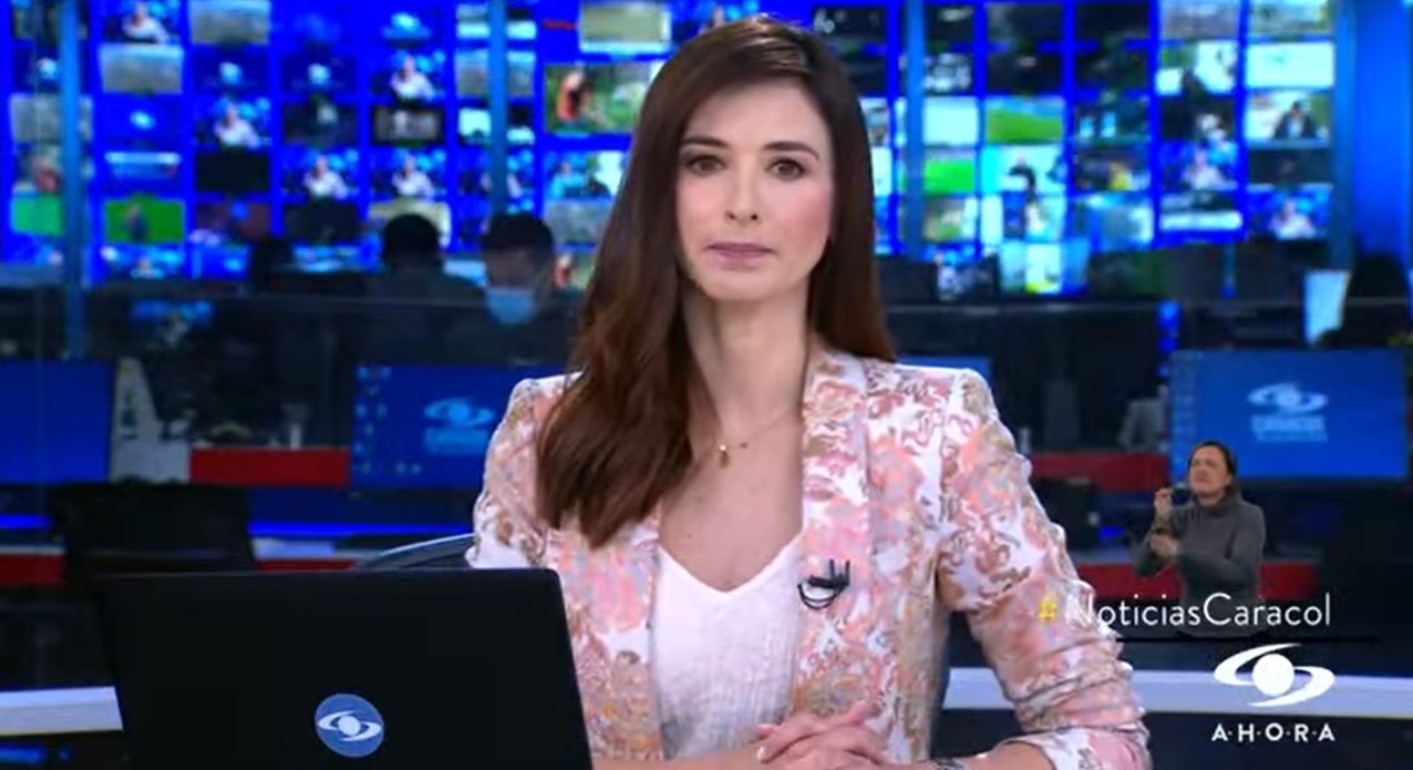 Alejandra Giraldo en la emisión del 5 de febrero de 2022