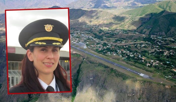 La piloto Mónica Uribe Lemarie mostró la hazaña en sus redes