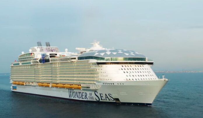 Wonder of the Seas es el crucero más grande del mundo