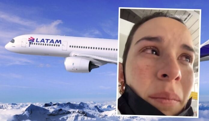 Catalina García perdió el vuelo porque en la aerolínea LATAM se cayó el sistema