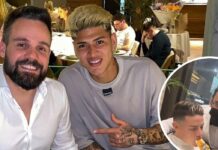 Jorge Carrascal le cogió las malas mañas a James Rodríguez Jorge Carrascal y el diplomático brasilero Hugo Lins