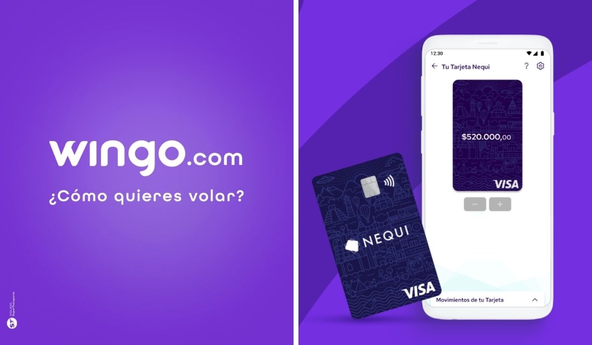 La promoción de Wingo para todos los clientes que utilicen la tarjeta Nequi