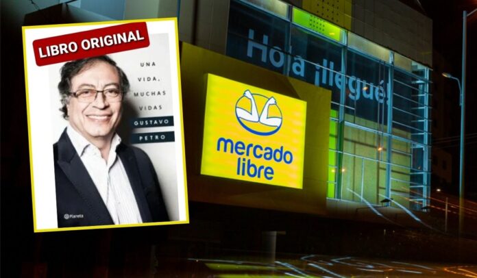 Mercado Libre y su publicidad con el libro de Gustavo Petro