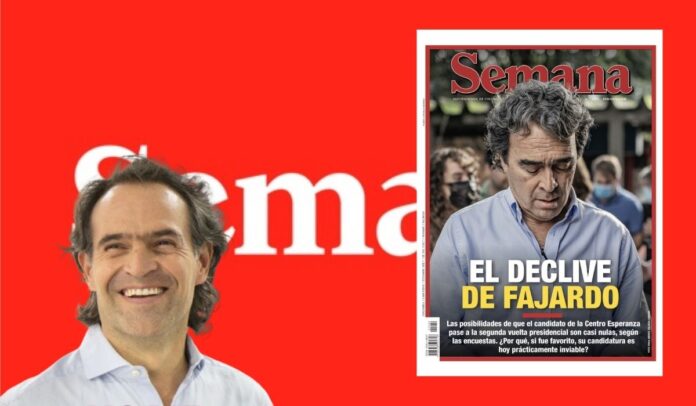 Polémica por portada de Revista Semana sobre Fajardo