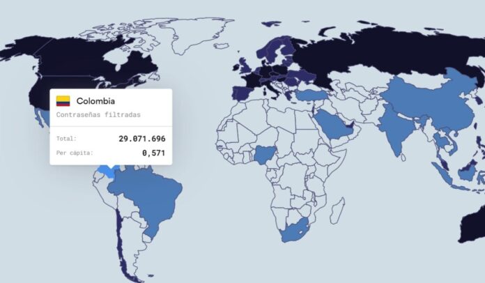 Se han revelado las 200 contraseñas más comunes en 50 países