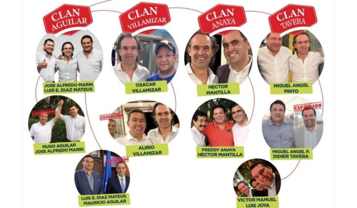 Fico Gutiérrez con los clanes de Santander