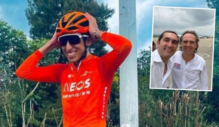 Vecina de Egan Bernal dice que el ciclista se agrandó